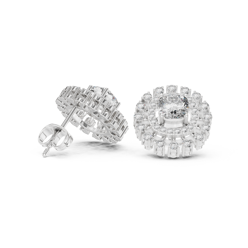 Earring AGDER-269@7 - White Gold - Image