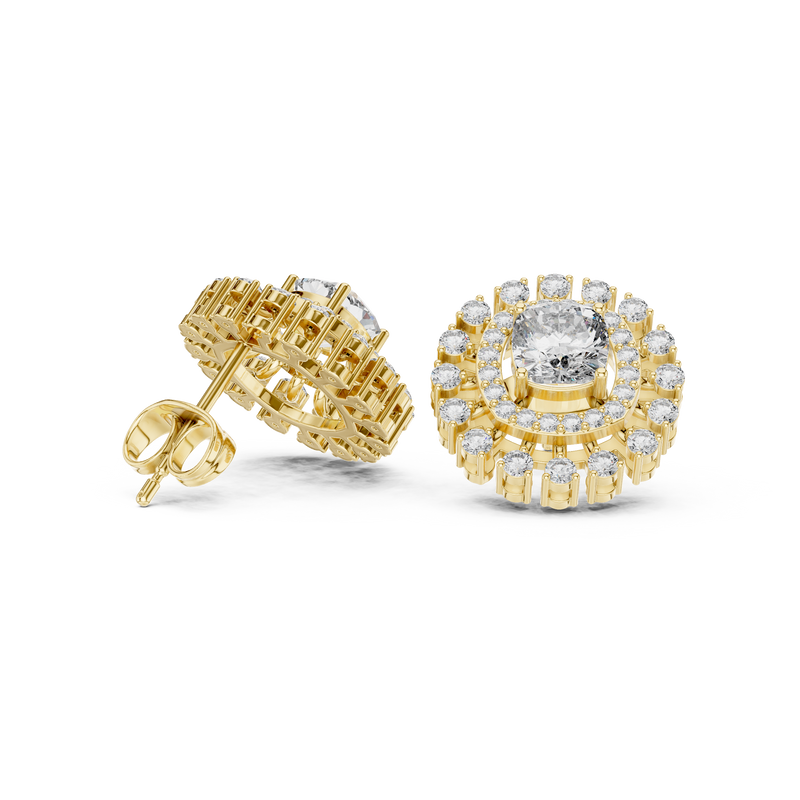 Earring AGDER-269@7 - Yellow Gold - Image