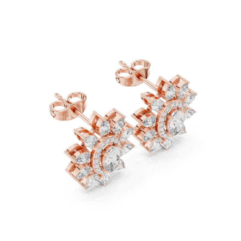 Earring AGDER-270@7 - Rose Gold - Image