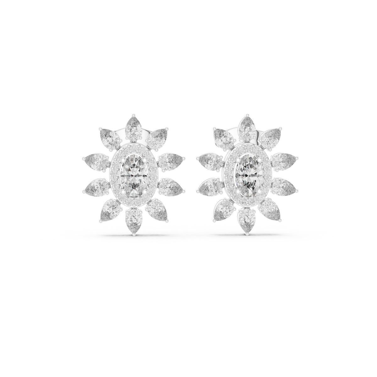 Earring AGDER-270@7 - White Gold - Image