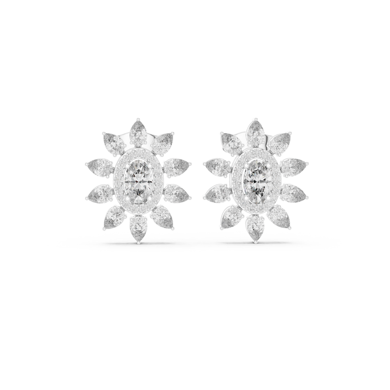 Earring AGDER-270@7 - White Gold - Image