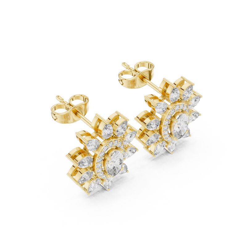 Earring AGDER-270@7 - Yellow Gold - Image