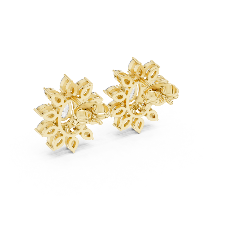 Earring AGDER-270@7 - Yellow Gold - Image