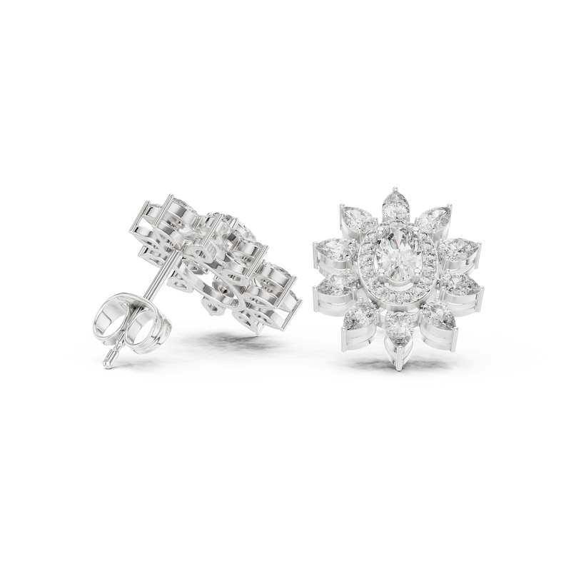 Earring AGDER-270@7 - White Gold - Image