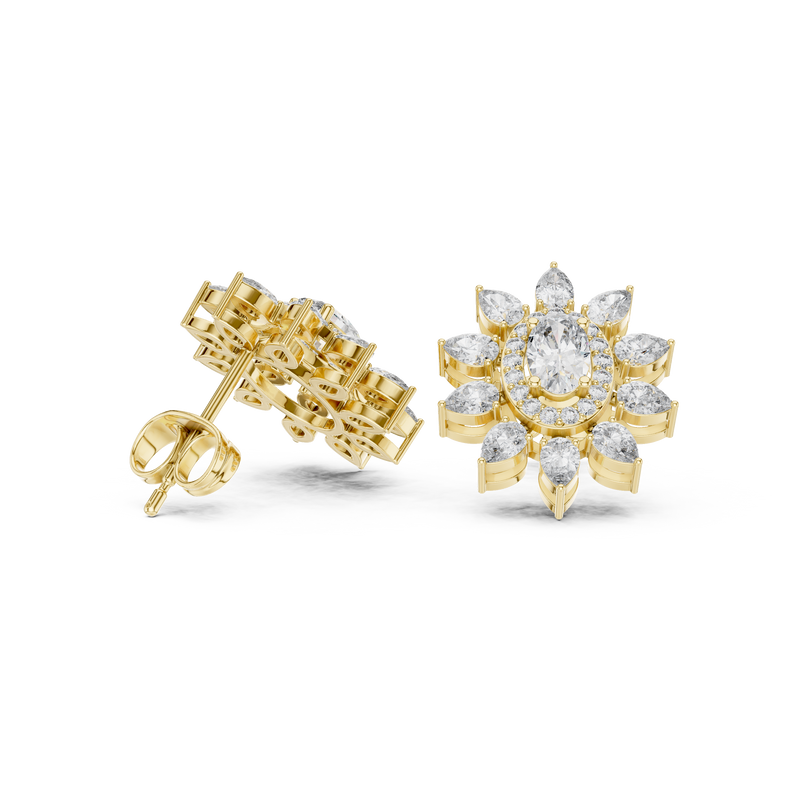 Earring AGDER-270@7 - Yellow Gold - Image