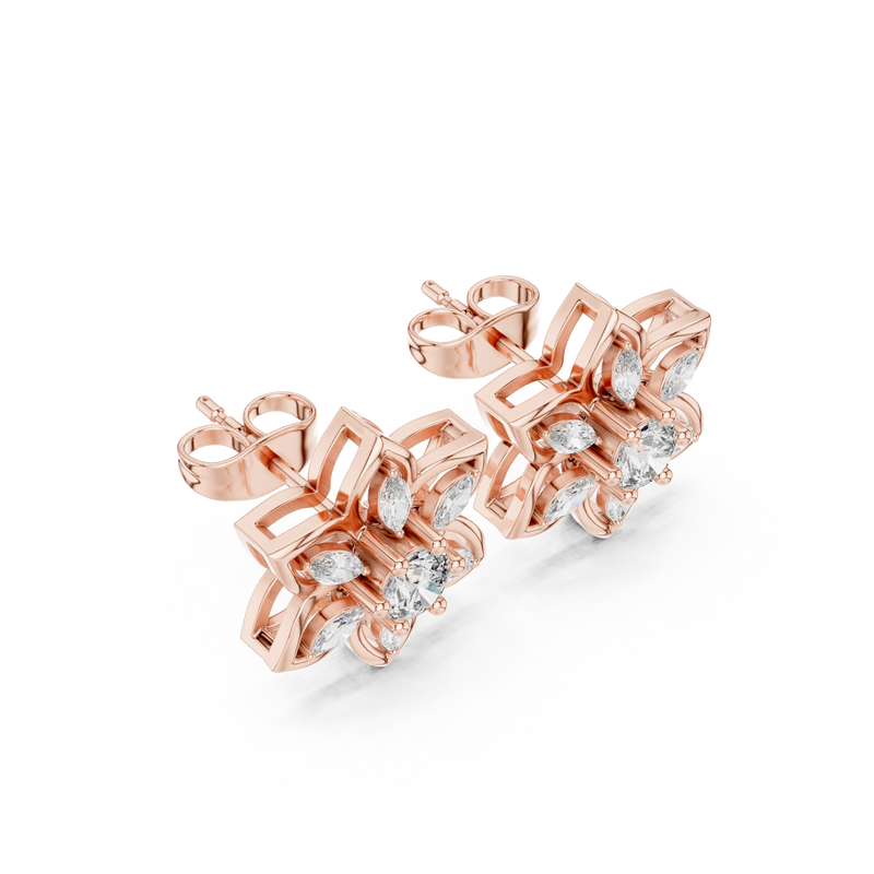 Earring AGDER-272-RPT@7 - Rose Gold - Image