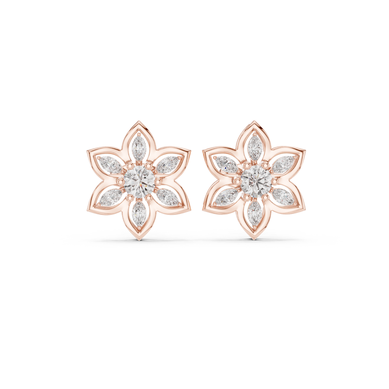 Earring AGDER-272-RPT@7 - Rose Gold - Image