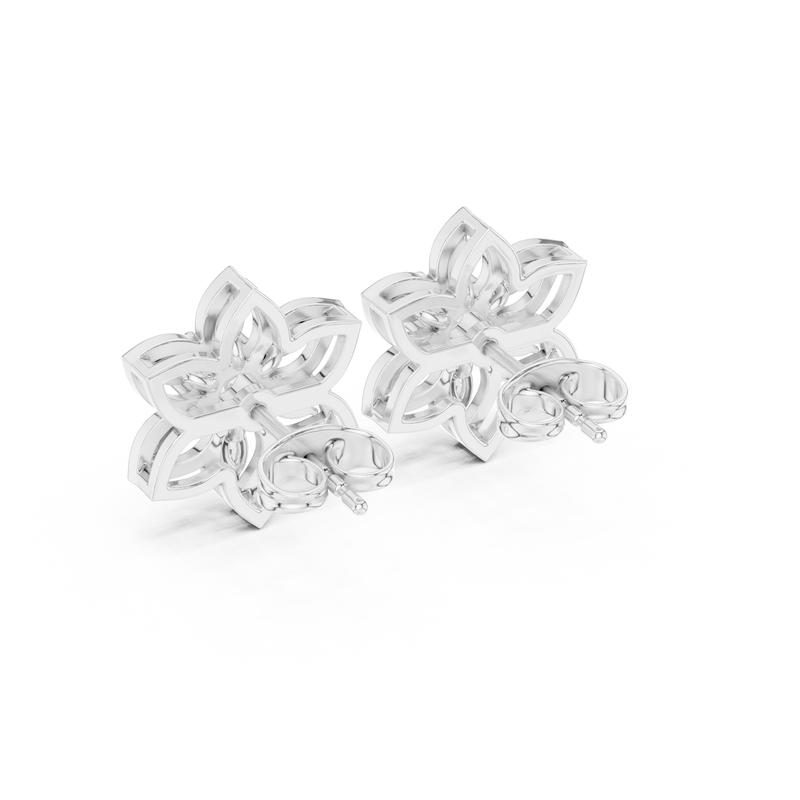 Earring AGDER-272-RPT@7 - White Gold - Image