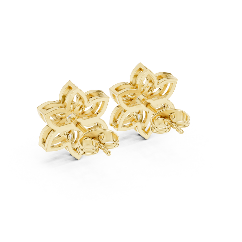 Earring AGDER-272-RPT@7 - Yellow Gold - Image