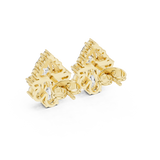 Earring AGDER-275@7 - Yellow Gold - Image