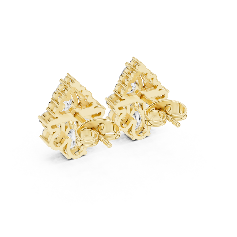 Earring AGDER-275@7 - Yellow Gold - Image