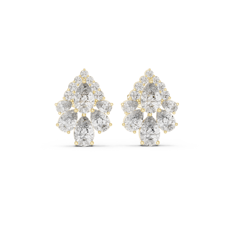 Earring AGDER-275@7 - Yellow Gold - Image