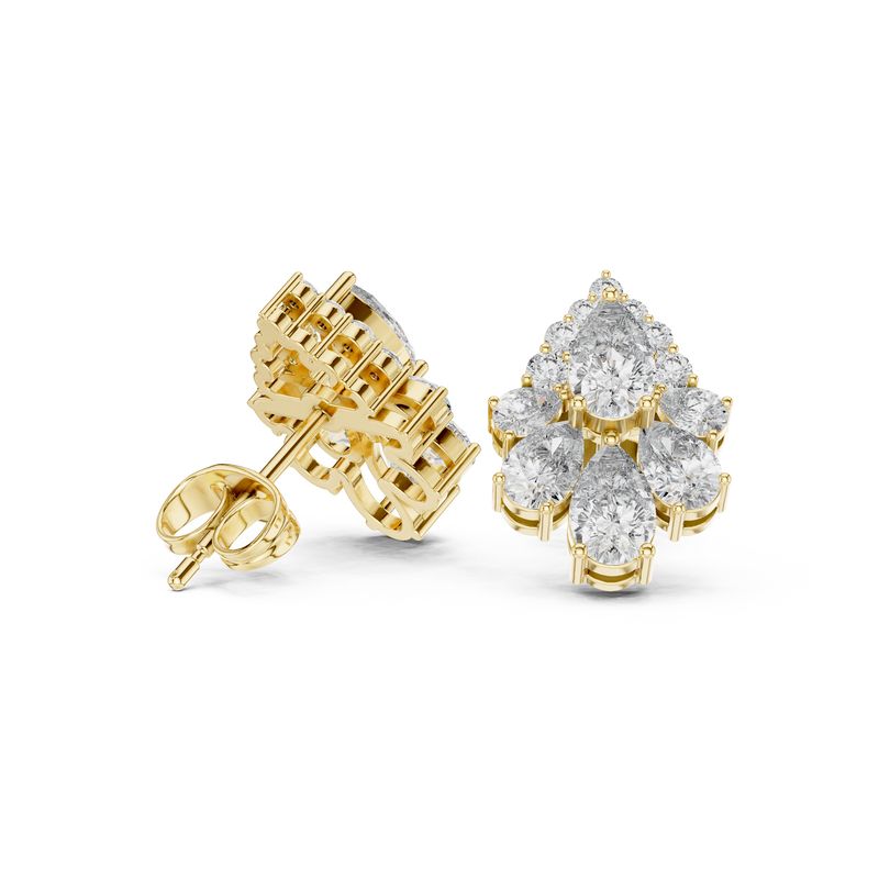 Earring AGDER-275@7 - Yellow Gold - Image