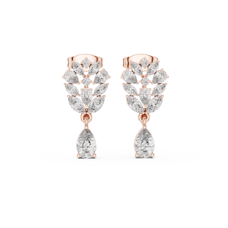 Earring AGDER-276@7 - Rose Gold - Image