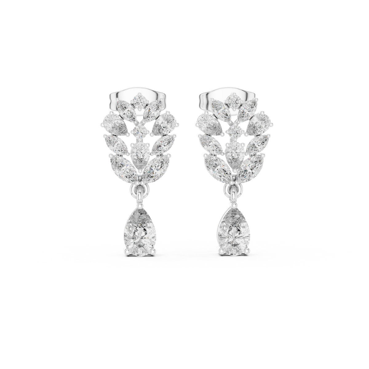Earring AGDER-276@7 - White Gold - Image