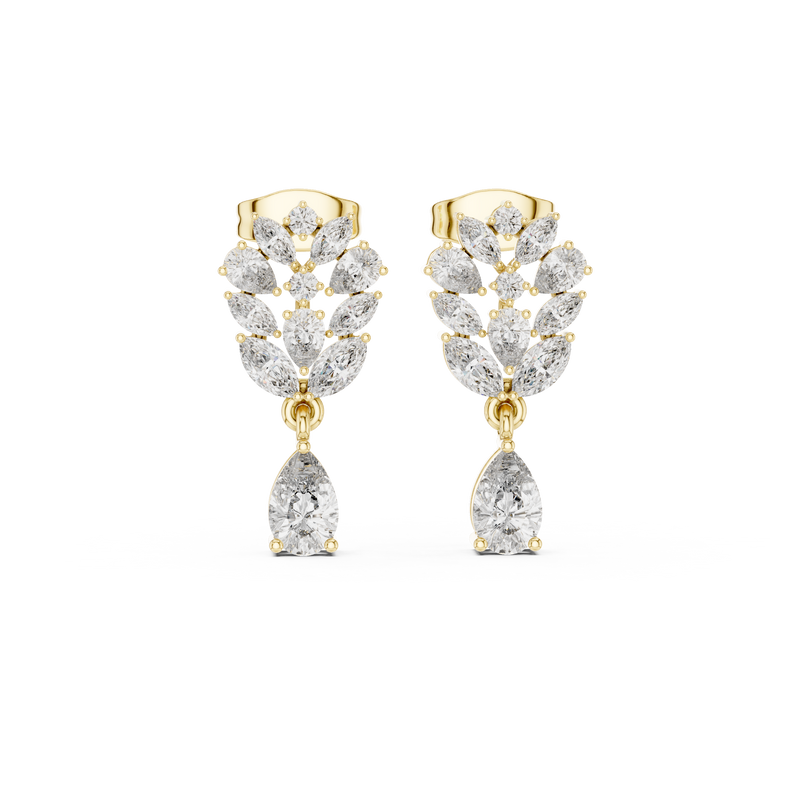Earring AGDER-276@7 - Yellow Gold - Image
