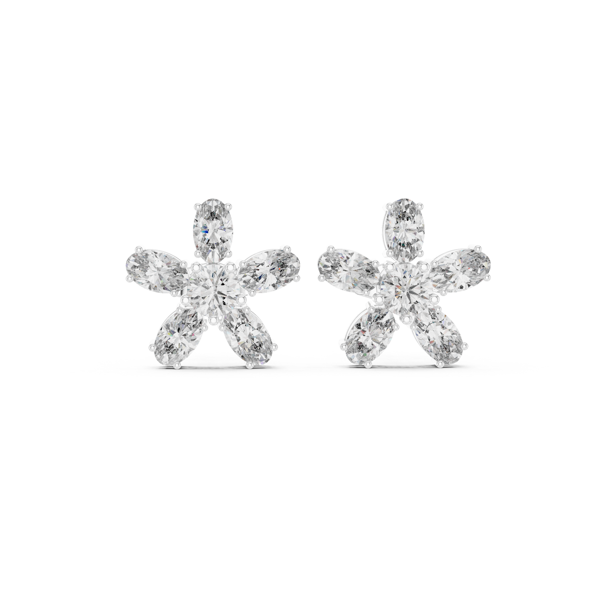 Earring AGDER-277@7 - White Gold - Image