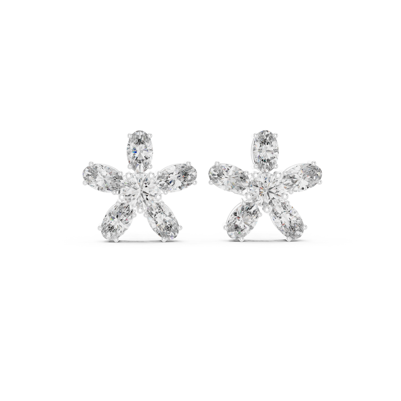 Earring AGDER-277@7 - White Gold - Image