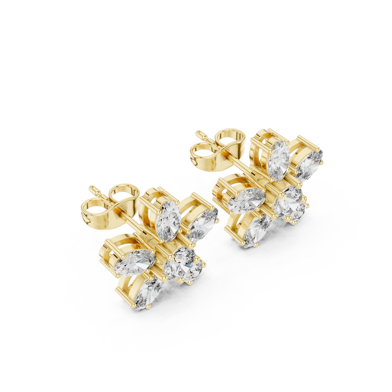 Earring AGDER-277@7 - Yellow Gold - Image
