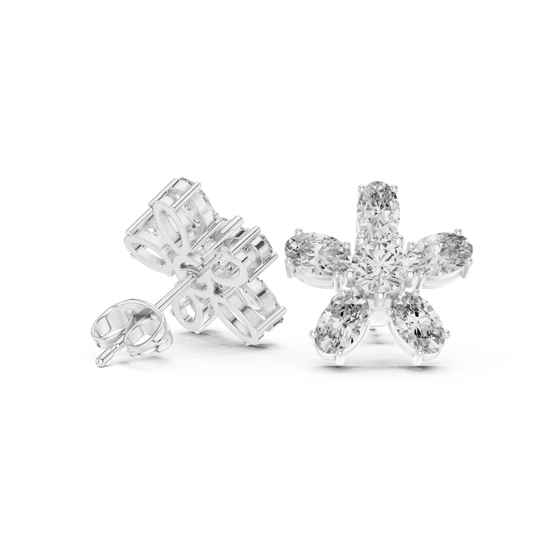 Earring AGDER-277@7 - White Gold - Image