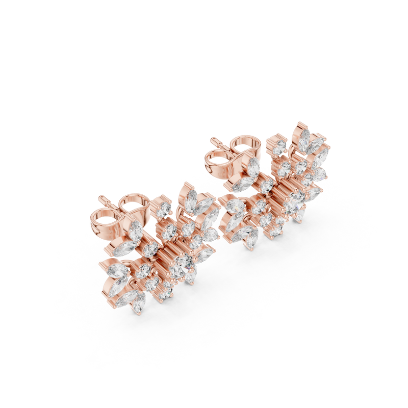 Earring AGDER-278@7 - Rose Gold - Image