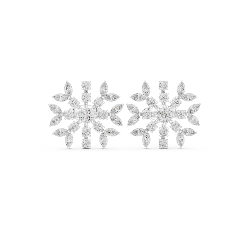 Earring AGDER-278@7 - White Gold - Image