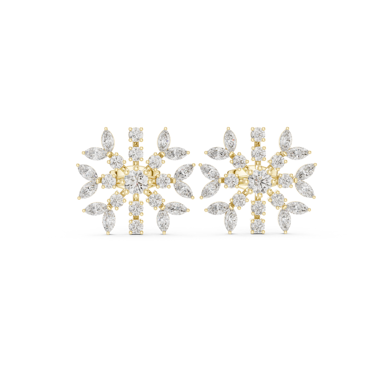 Earring AGDER-278@7 - Yellow Gold - Image