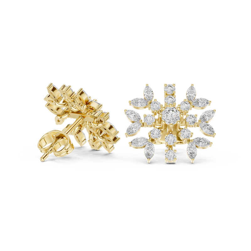 Earring AGDER-278@7 - Yellow Gold - Image
