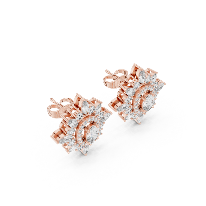 Earring AGDER-279@7 - Rose Gold - Image