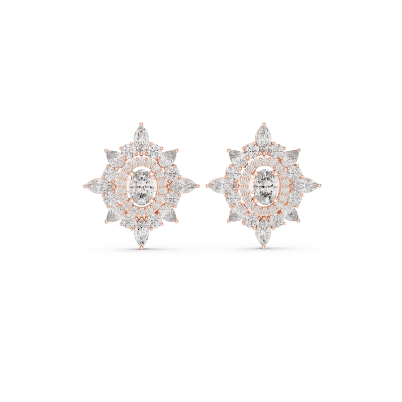 Earring AGDER-279@7 - Rose Gold - Image
