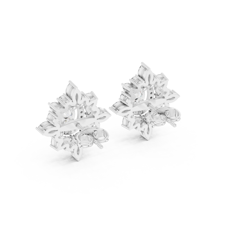 Earring AGDER-279@7 - White Gold - Image