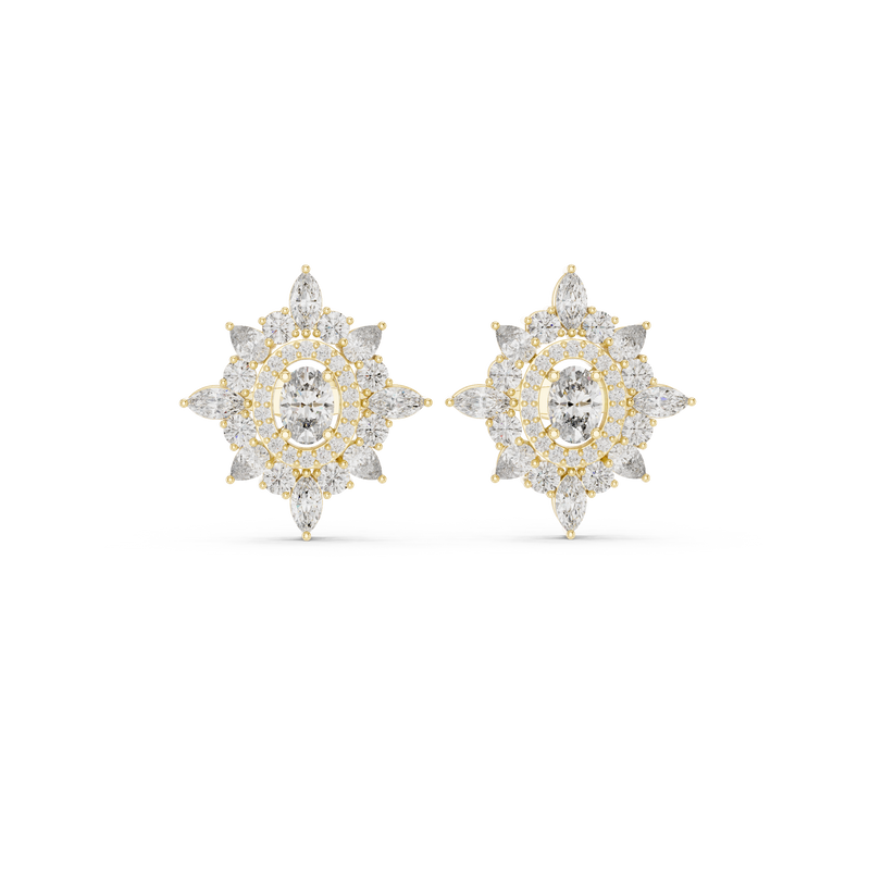 Earring AGDER-279@7 - Yellow Gold - Image