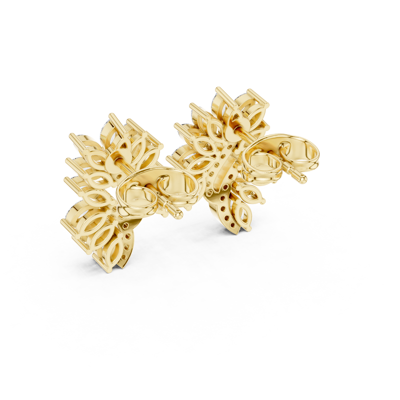 Earring AGDER-280@7 - Yellow Gold - Image
