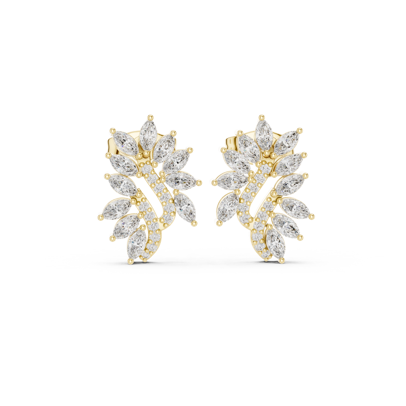 Earring AGDER-280@7 - Yellow Gold - Image
