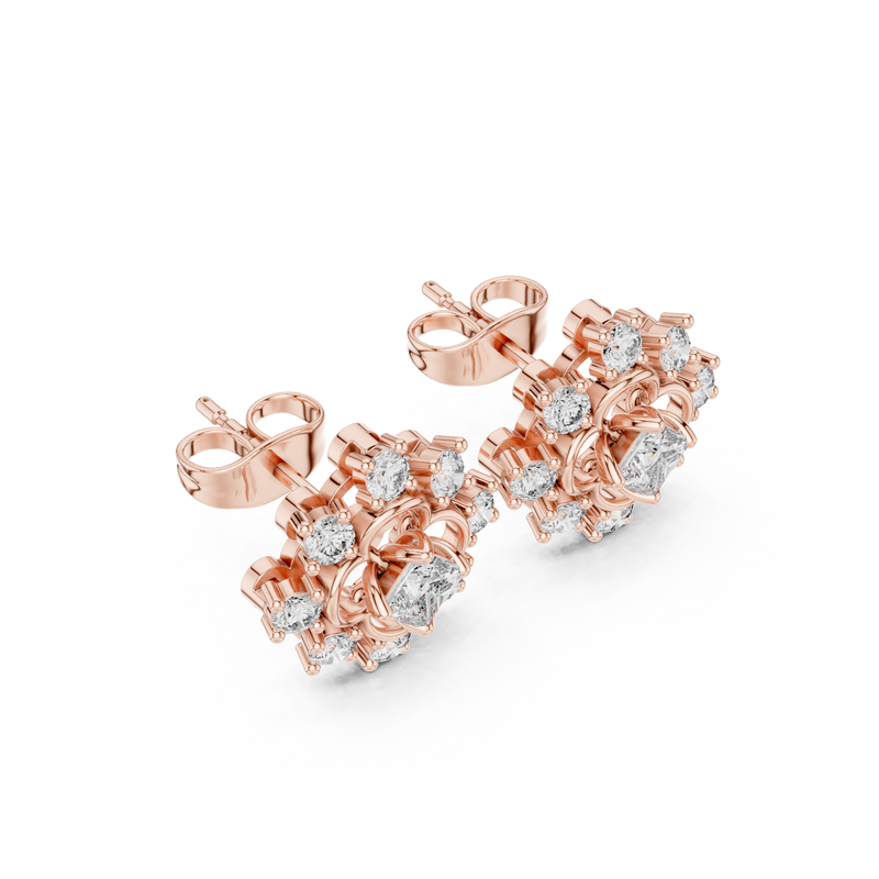 Earring AGDER-281@7 - Rose Gold - Image