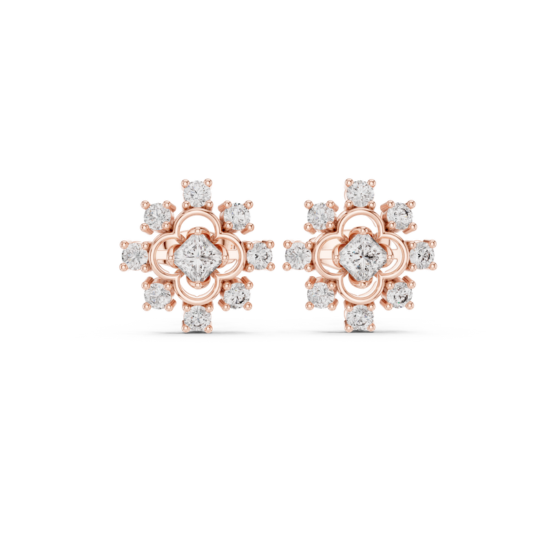 Earring AGDER-281@7 - Rose Gold - Image