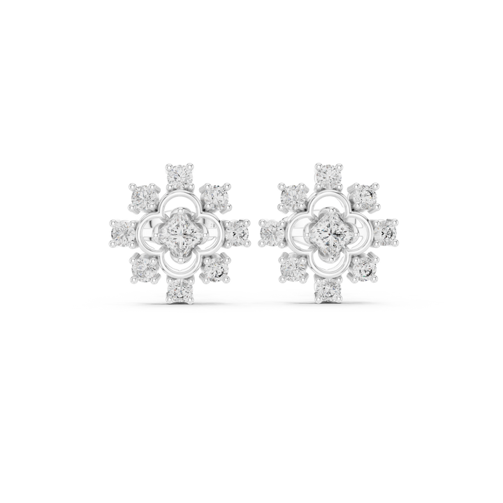 Earring AGDER-281@7 - White Gold - Image