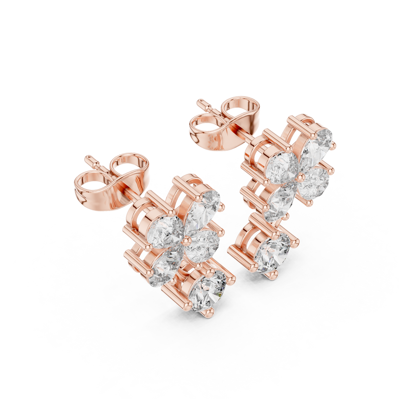 Earring AGDER-282@7 - Rose Gold - Image