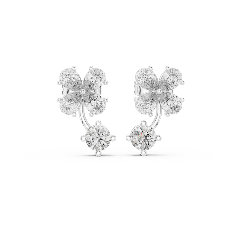 Earring AGDER-282@7 - White Gold - Image