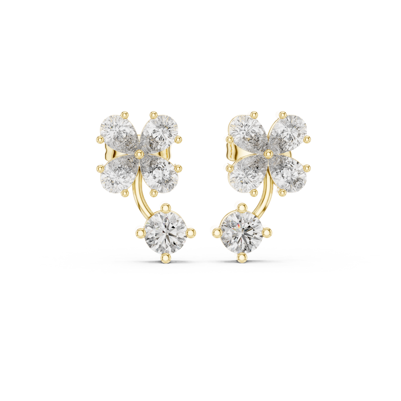 Earring AGDER-282@7 - Yellow Gold - Image