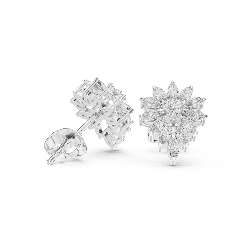 Earring AGDER-286@7 - White Gold - Image