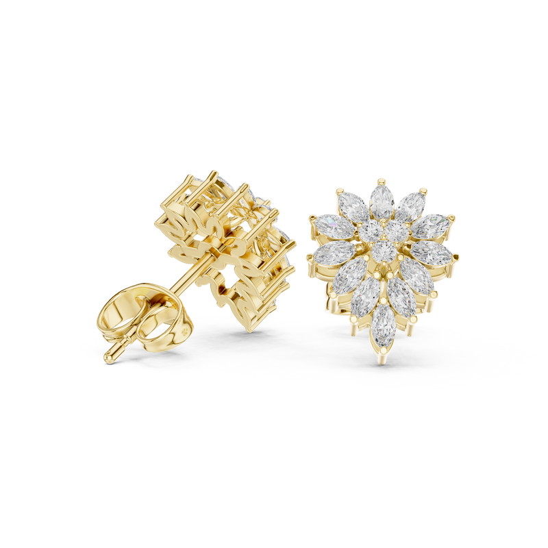 Earring AGDER-286@7 - Yellow Gold - Image