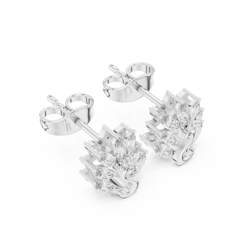Earring AGDER-288@7 - White Gold - Image