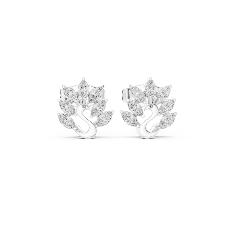 Earring AGDER-288@7 - White Gold - Image