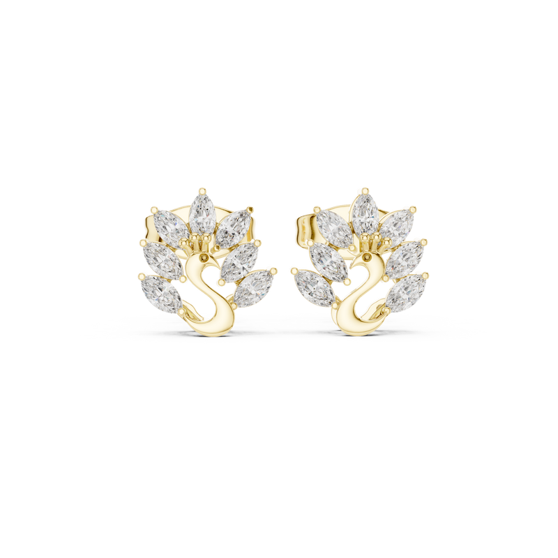 Earring AGDER-288@7 - Yellow Gold - Image