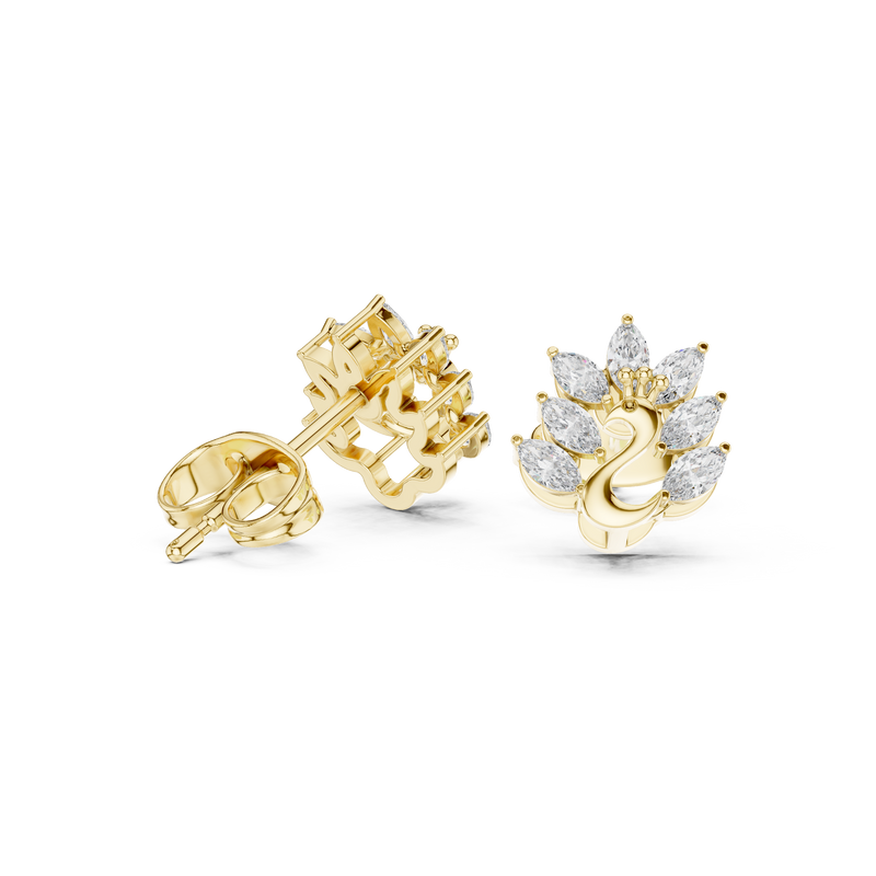 Earring AGDER-288@7 - Yellow Gold - Image