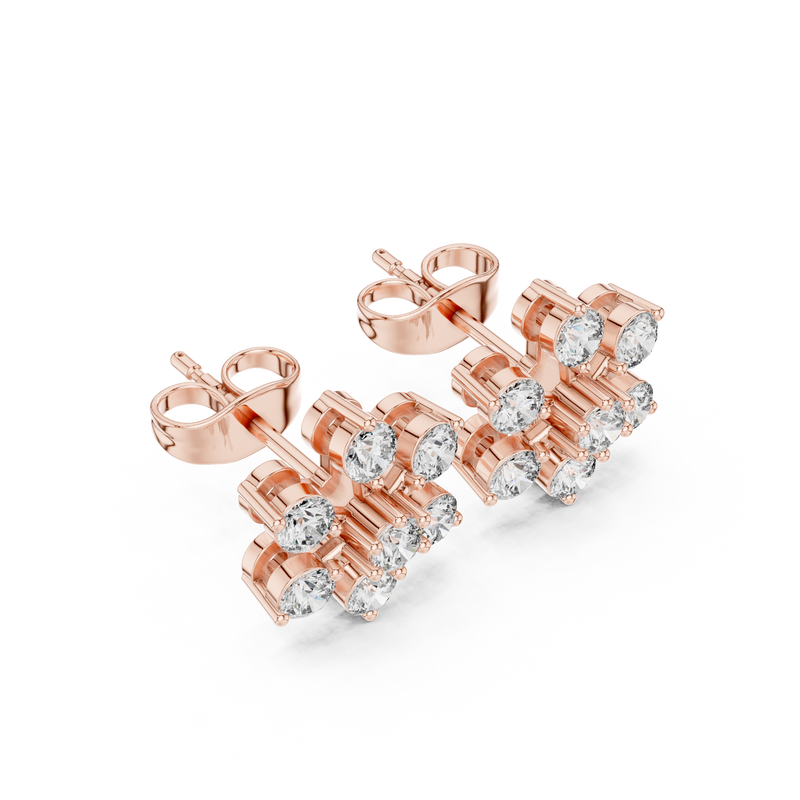 Earring AGDER-294@7 - Rose Gold - Image