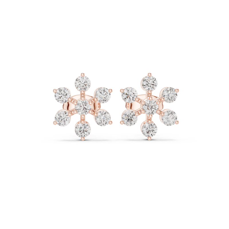 Earring AGDER-294@7 - Rose Gold - Image