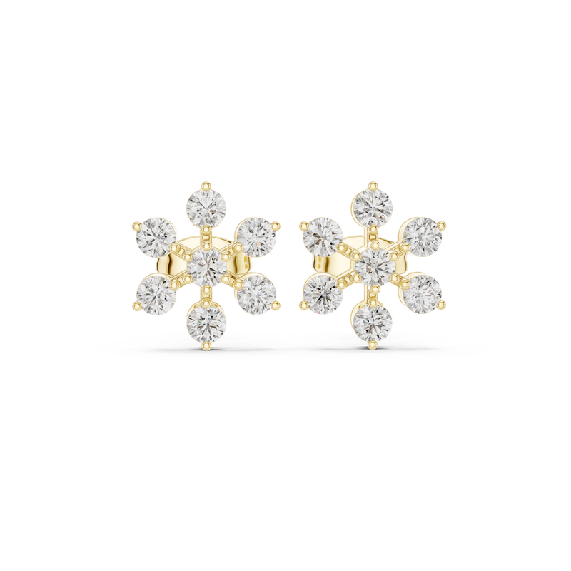 Earring AGDER-294@7 - Yellow Gold - Image