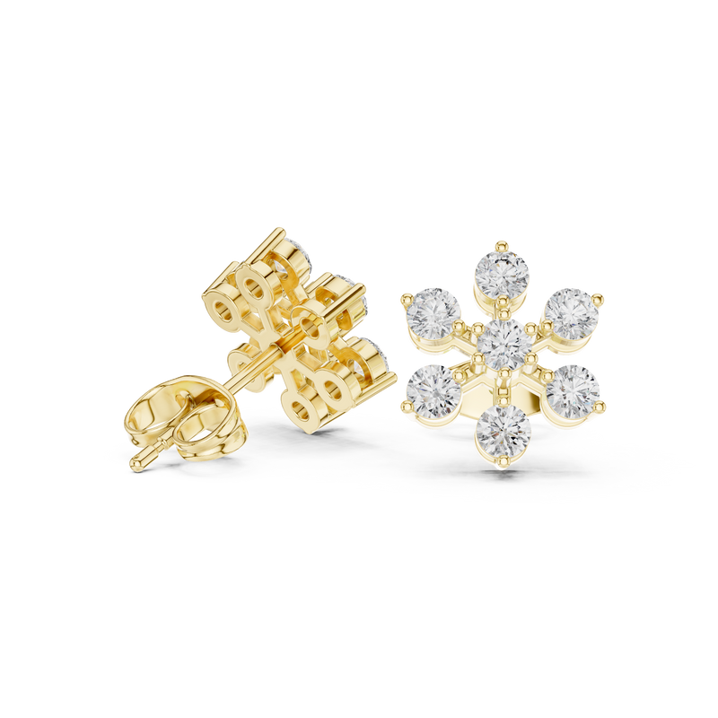 Earring AGDER-294@7 - Yellow Gold - Image